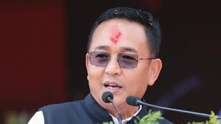 04/02/ 2025 SKM Party Foundation Day || Speech by HCM Shri Prem Singh Tamang Golay