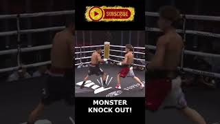 Monster knock out! #shorts