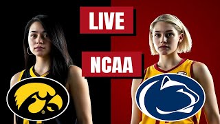 Iowa vs Penn State Live Match | NCAA Women's College Basketball 2025