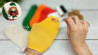 3 Awesome Doll Ideas🎉You Can Make With Socks🧦Even beginners can do it