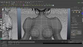 Maya Nier 建模過程7