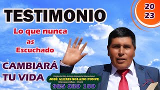 Testimonio Completo EX-BRUJO Evangelista :José Alexis Solano Ponce  Alo:925839199 Primicia 2023