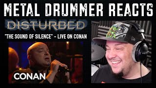 Metal Drummer Reacts to THE SOUND OF SILENCE LIVE (Disturbed)