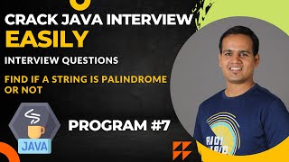 Palindrome String | Java Interview Series | AutomateWithAmit
