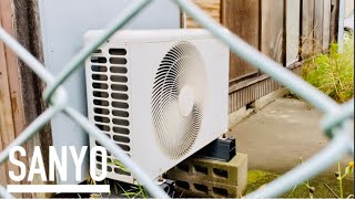 【SANYO】三洋製の古い室外機 SANYO old outdoor unit