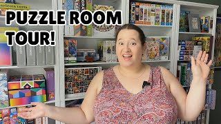 Welcome to My New Puzzle Room! | Full Tour