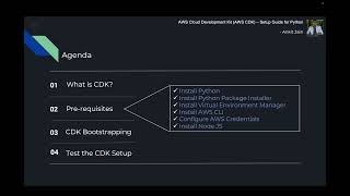 AWS CDK - Setup Guide for Python