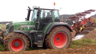 Fendt 714 Vario TMS mit Pöttinger HD