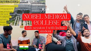 MBBS Talk session-I with Indian Student | Nobel Medical College | MBBS In Nepal | In The WhiteCoat |