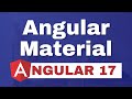 How to use Angular Material in Angular 17?