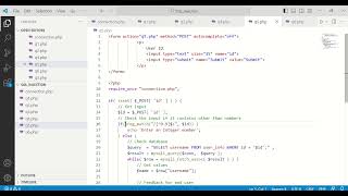 SQL Injection Attack Prevention - Input Validation
