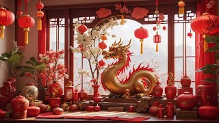 [Vigorous] Chinese New Year Abmience Music - Year of the Dragon 2024🐲Spring Festival Music春节过年背景音乐