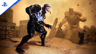 Marvel's Spider-Man 2 NG+ Peter's Lowenthal Venom vs The Sandman, What If? Full Battle
