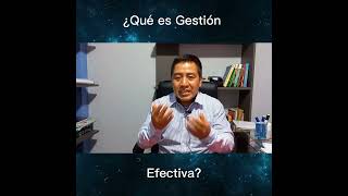 Que es gestión efectiva