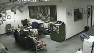 Earthquake dog footage Times-Standard in Eureka on 1-9-10