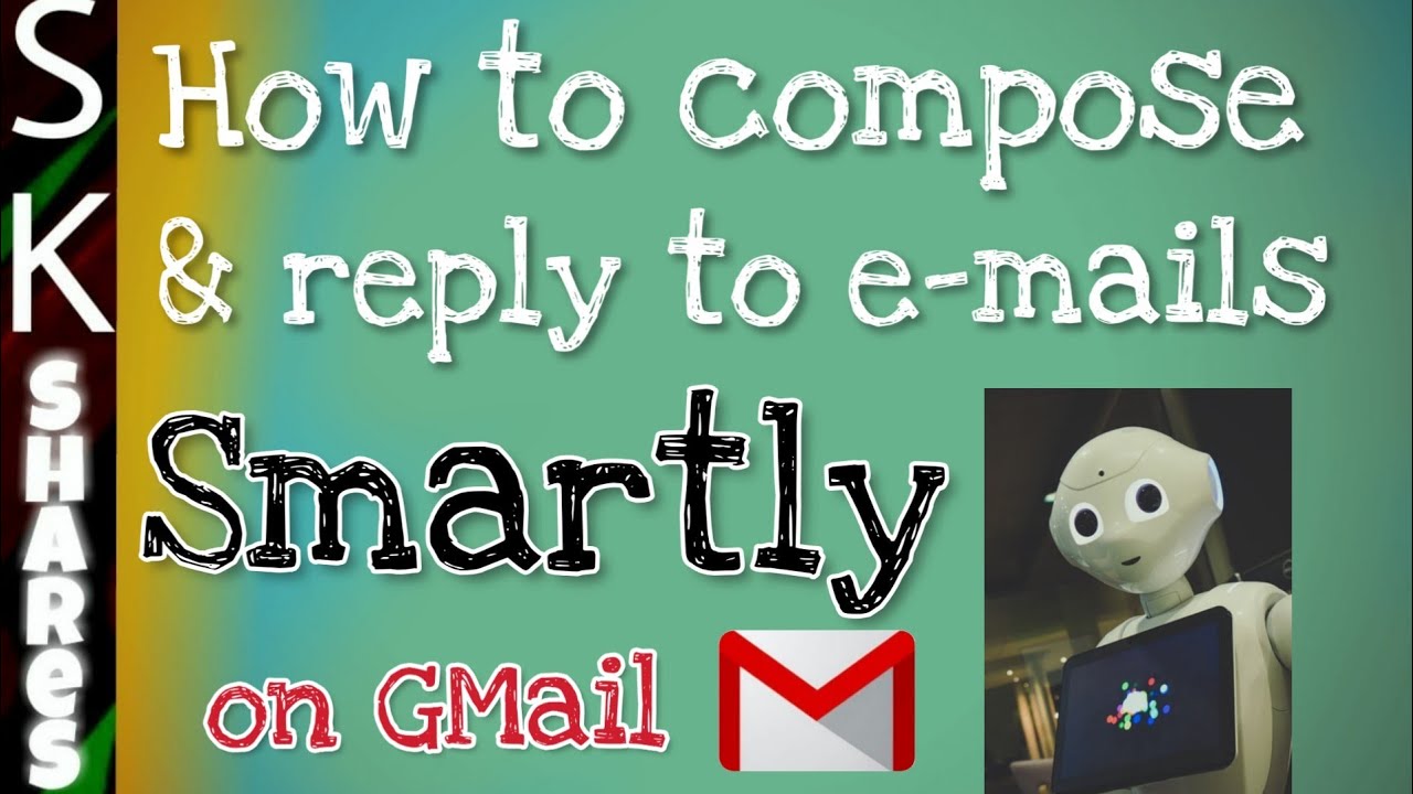 How To Enable Smart Compose And Reply On Gmail - YouTube