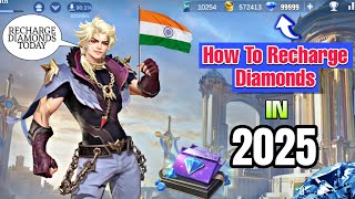 How to RECHARGE Diamonds in Mobile Legends 2025 | Indian MLBB Diamond Recharge Method