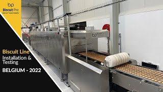 Soft Cookie Line Installation \u0026 Testing in Belgium (2022)