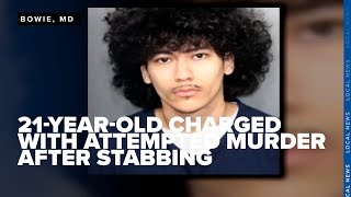 21-year-old charged with attempted murder after stabbing outside Bowie High School