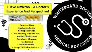 I Have Omicron - A Doctor's Experience And Perspective