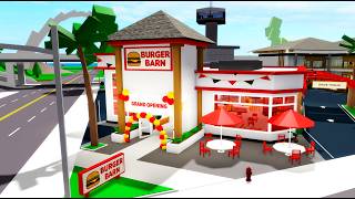 We Brought Back BURGER BARN to Roblox Brookhaven 🏡RP! (Goodbye Jett's)