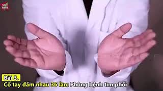 Vỗ tay 36 cái - Cách chữa nhiều bệnh nổi tiếng không dùng thuốc