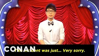Conan Forgives Chinese Rip-Off Show "Da Peng" | CONAN on TBS