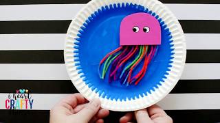 Swimming Jellyfish Craft for Kids