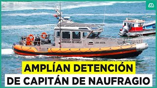 Amplían detención de capitán de nave que naufragó y dejó 7 fallecidos en San Juan de la Costa