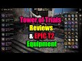 Night Crows Tower of Trials Reviews & EPIC T2 Equipment