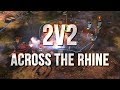 EPIC GOLIATHS [2v2] [OKW] [Across the Rhine] — Full Match of CoH2