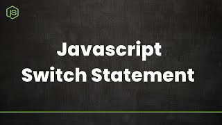 Javascript Course - Switch Statement Explained in Tamil
