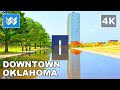 [4K] Downtown Oklahoma City USA - Walking Tour & Travel Guide 🇺🇸