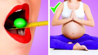 I AM PREGNANT! 12 Funny Situations & Best Pregnancy Pranks & Hacks by Crafty Panda How