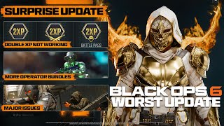 NEW Black Ops 6 Update is HORRIBLE! (Double XP Not Working, New Bundles, \u0026 MORE)