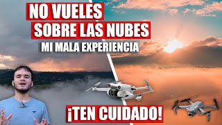 NUNCA VUELES tu DRON sobre las NUBES o NEBLINA - Mi Mala Experiencia