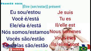 o verbo ser e estar em francês (Être)