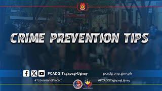 Crime Prevention Tips