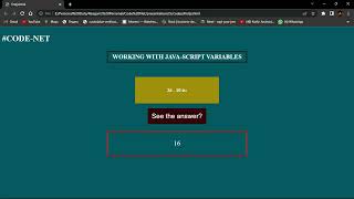 JAVASCRIPT OPERATORS part 1
