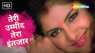 Teree Ummid Teraa Intzar Karte Hain | 90s Hindi Songs | Superhit Romantic Song | Deewana (1992)