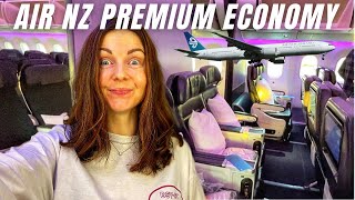14 Hours in Air New Zealand Premium Economy from Vancouver to Auckland