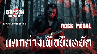 เพลง แตกต่างเพื่อยืนหยัด - เพลงร็อคเมทัล ปลุกพลังในหัวใจ #Heavy #Metal #MARTYR [Official] CSTM