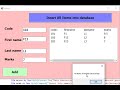 VB.net tutorial insert all items from listview into mysql phpmyadmin