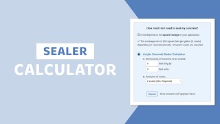 Direct Colors Sealer Calculator