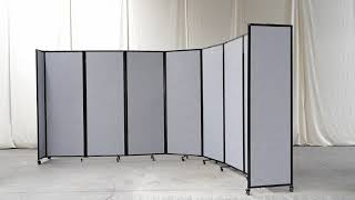 PPA's 360  Degree Portable Room Divider - Fabric - The Best Commercial Room Divider on the planet