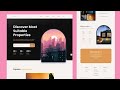 🏠 Real Estate Website Design || HTML, CSS & JS