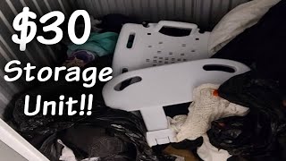 I Bought A Storage Unit For $30 | Clothes-A-Thon | So Much To Donate