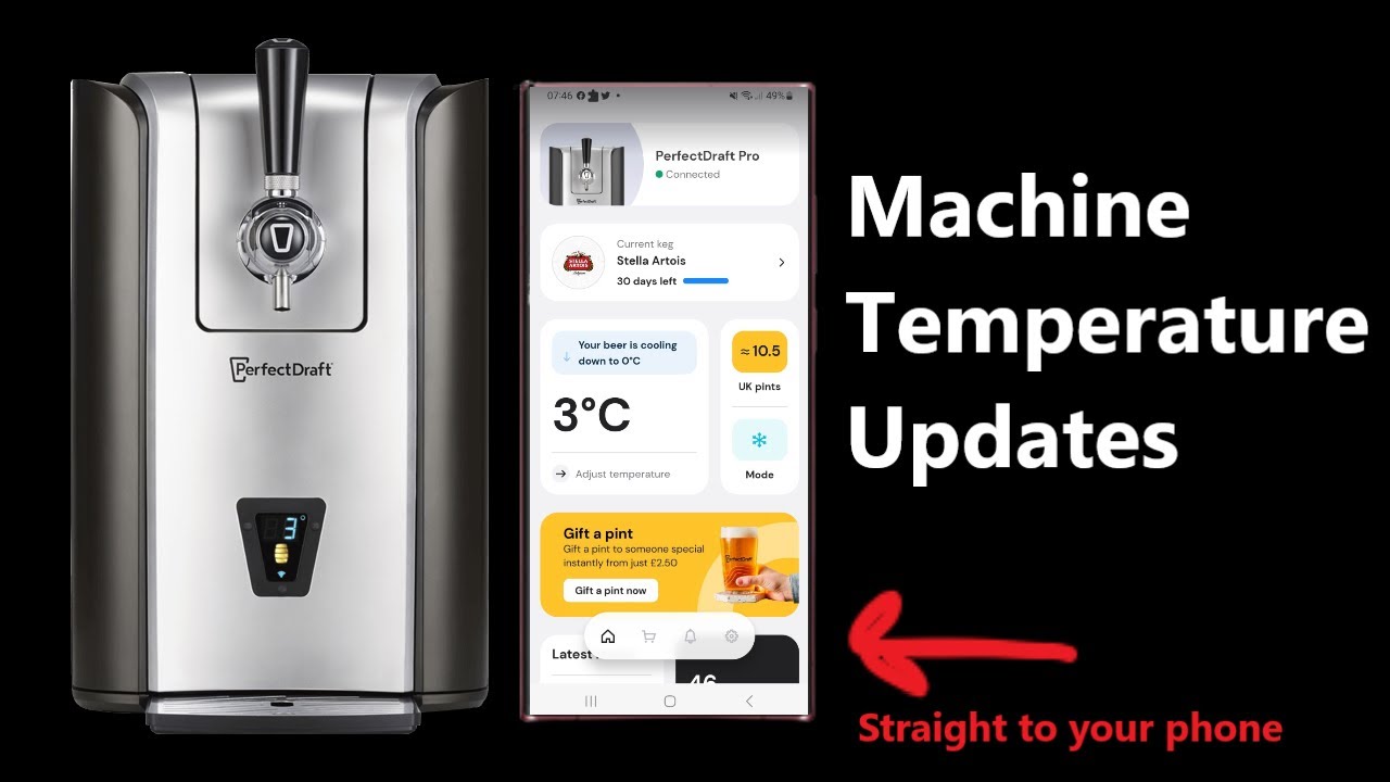 Update Video Perfectdraft Pro App And Temperature Control Blog Vlog