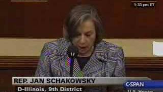 Rep. Jan Schakowsky describes the need for health care reform