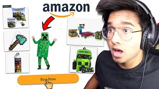 I bought every MINECRAFT ITEM from AMAZON